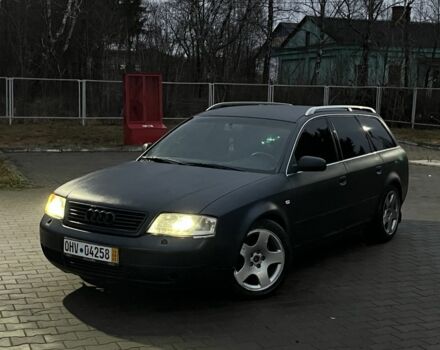 Черный Ауди А6, объемом двигателя 2.5 л и пробегом 380 тыс. км за 1999 $, фото 1 на Automoto.ua