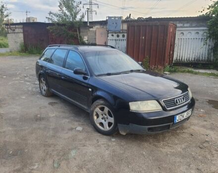 Черный Ауди А6, объемом двигателя 2.5 л и пробегом 350 тыс. км за 1850 $, фото 1 на Automoto.ua