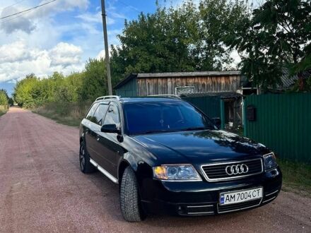 Черный Ауди А6, объемом двигателя 2.5 л и пробегом 350 тыс. км за 5000 $, фото 1 на Automoto.ua