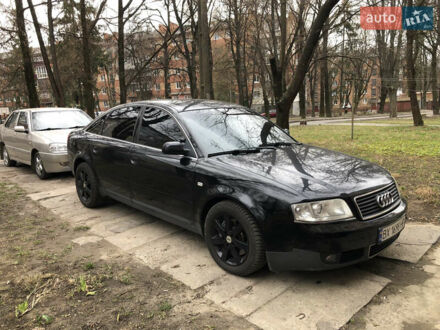 Черный Ауди А6, объемом двигателя 2.5 л и пробегом 380 тыс. км за 5200 $, фото 1 на Automoto.ua