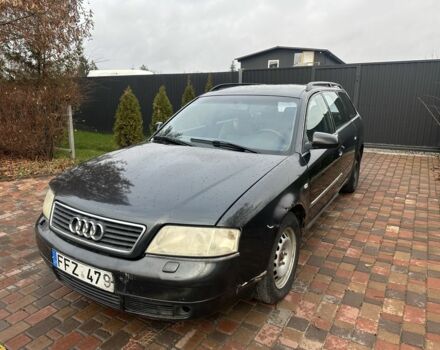 Черный Ауди А6, объемом двигателя 2.5 л и пробегом 300 тыс. км за 1500 $, фото 1 на Automoto.ua