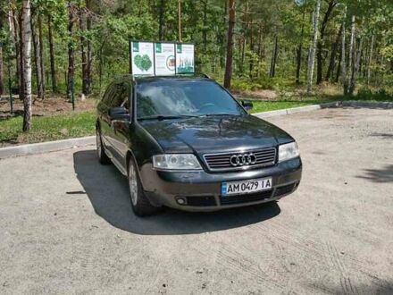 Черный Ауди А6, объемом двигателя 2.5 л и пробегом 395 тыс. км за 4500 $, фото 1 на Automoto.ua