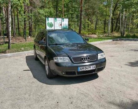 Черный Ауди А6, объемом двигателя 2.5 л и пробегом 395 тыс. км за 4500 $, фото 1 на Automoto.ua