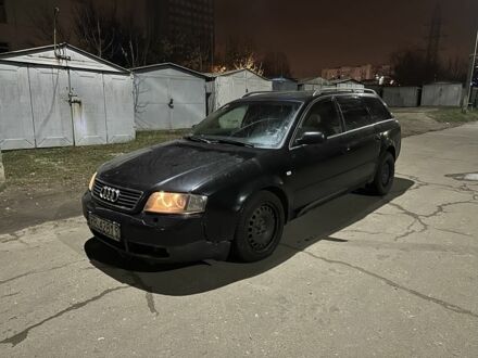 Черный Ауди А6, объемом двигателя 2.5 л и пробегом 134 тыс. км за 1450 $, фото 1 на Automoto.ua