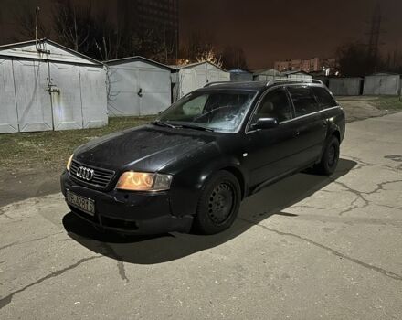 Черный Ауди А6, объемом двигателя 2.5 л и пробегом 134 тыс. км за 1450 $, фото 1 на Automoto.ua