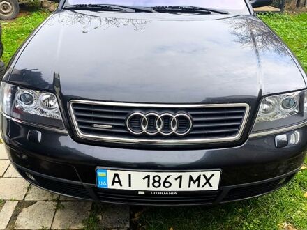 Черный Ауди А6, объемом двигателя 2.5 л и пробегом 326 тыс. км за 4200 $, фото 1 на Automoto.ua