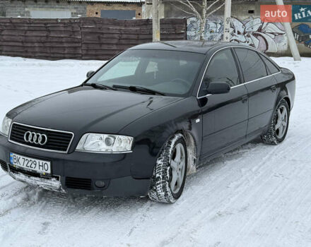 Черный Ауди А6, объемом двигателя 2.5 л и пробегом 366 тыс. км за 3500 $, фото 1 на Automoto.ua