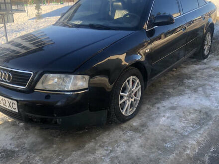 Черный Ауди А6, объемом двигателя 2.5 л и пробегом 330 тыс. км за 3800 $, фото 1 на Automoto.ua
