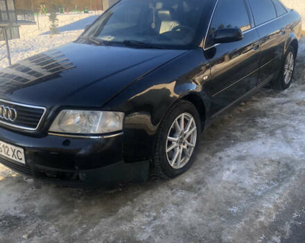 Черный Ауди А6, объемом двигателя 2.5 л и пробегом 330 тыс. км за 3800 $, фото 1 на Automoto.ua