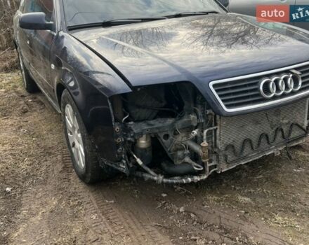 Черный Ауди А6, объемом двигателя 2.5 л и пробегом 350 тыс. км за 2500 $, фото 1 на Automoto.ua