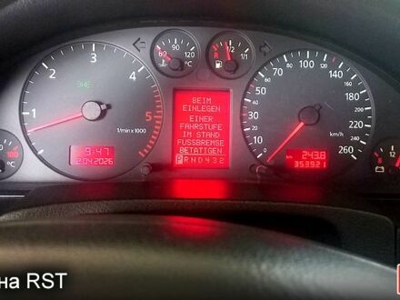 Черный Ауди А6, объемом двигателя 2.5 л и пробегом 353 тыс. км за 4200 $, фото 1 на Automoto.ua