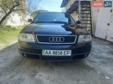 Черный Ауди А6, объемом двигателя 2.8 л и пробегом 318 тыс. км за 5800 $, фото 1 на Automoto.ua