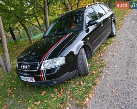 Черный Ауди А6, объемом двигателя 2.5 л и пробегом 380 тыс. км за 2950 $, фото 1 на Automoto.ua