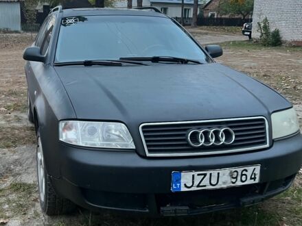 Черный Ауди А6, объемом двигателя 2.5 л и пробегом 330 тыс. км за 2800 $, фото 1 на Automoto.ua