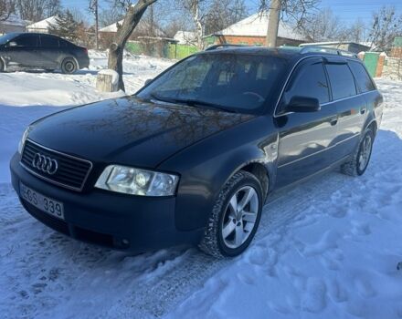 Черный Ауди А6, объемом двигателя 2.5 л и пробегом 364 тыс. км за 2300 $, фото 1 на Automoto.ua