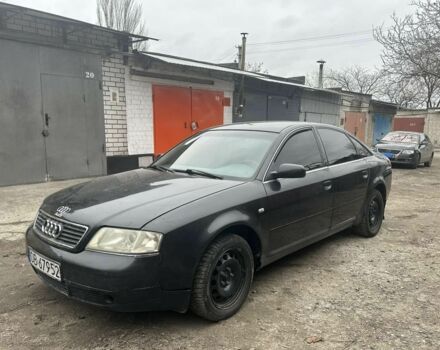 Черный Ауди А6, объемом двигателя 3 л и пробегом 150 тыс. км за 1000 $, фото 1 на Automoto.ua