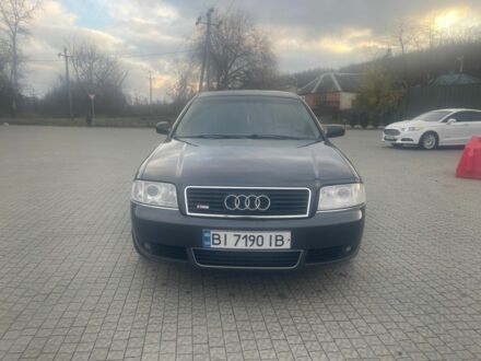 Черный Ауди А6, объемом двигателя 2.4 л и пробегом 340 тыс. км за 3800 $, фото 1 на Automoto.ua