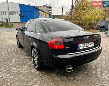 Черный Ауди А6, объемом двигателя 1.8 л и пробегом 280 тыс. км за 3200 $, фото 1 на Automoto.ua