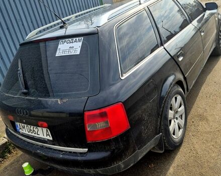 Черный Ауди А6, объемом двигателя 2.5 л и пробегом 373 тыс. км за 2900 $, фото 1 на Automoto.ua