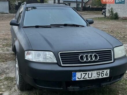 Черный Ауди А6, объемом двигателя 2.5 л и пробегом 330 тыс. км за 2800 $, фото 1 на Automoto.ua