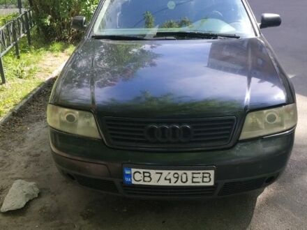 Черный Ауди А6, объемом двигателя 2.5 л и пробегом 495 тыс. км за 3500 $, фото 1 на Automoto.ua