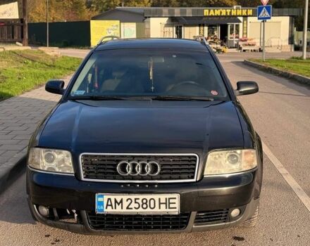 Черный Ауди А6, объемом двигателя 1.98 л и пробегом 383 тыс. км за 3200 $, фото 1 на Automoto.ua