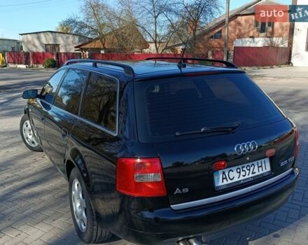 Черный Ауди А6, объемом двигателя 2.5 л и пробегом 333 тыс. км за 5200 $, фото 1 на Automoto.ua