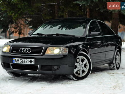 Черный Ауди А6, объемом двигателя 2.5 л и пробегом 280 тыс. км за 5900 $, фото 1 на Automoto.ua