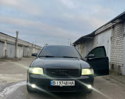 Черный Ауди А6, объемом двигателя 2.5 л и пробегом 360 тыс. км за 5500 $, фото 1 на Automoto.ua