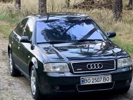 Черный Ауди А6, объемом двигателя 2.5 л и пробегом 353 тыс. км за 4100 $, фото 1 на Automoto.ua