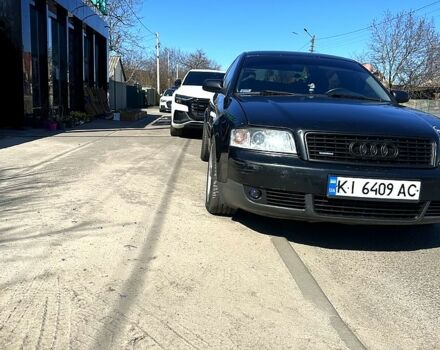 Черный Ауди А6, объемом двигателя 2.5 л и пробегом 348 тыс. км за 4800 $, фото 1 на Automoto.ua