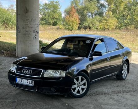 Черный Ауди А6, объемом двигателя 2.4 л и пробегом 200 тыс. км за 1999 $, фото 1 на Automoto.ua