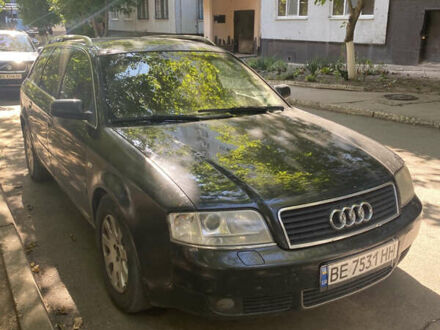 Черный Ауди А6, объемом двигателя 2.5 л и пробегом 375 тыс. км за 3200 $, фото 1 на Automoto.ua