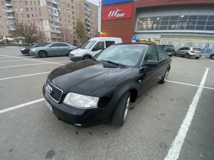 Черный Ауди А6, объемом двигателя 2.5 л и пробегом 230 тыс. км за 1550 $, фото 1 на Automoto.ua