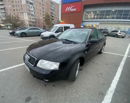 Черный Ауди А6, объемом двигателя 2.5 л и пробегом 230 тыс. км за 1550 $, фото 1 на Automoto.ua