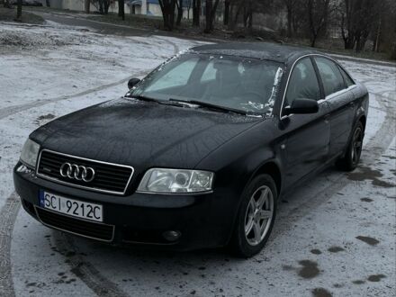 Черный Ауди А6, объемом двигателя 2.5 л и пробегом 195 тыс. км за 3030 $, фото 1 на Automoto.ua