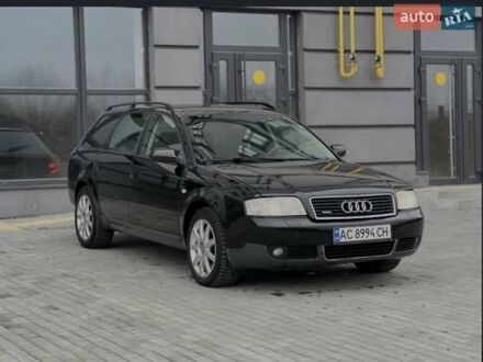 Черный Ауди А6, объемом двигателя 2.5 л и пробегом 380 тыс. км за 4200 $, фото 1 на Automoto.ua