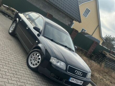 Черный Ауди А6, объемом двигателя 2.5 л и пробегом 450 тыс. км за 3400 $, фото 1 на Automoto.ua