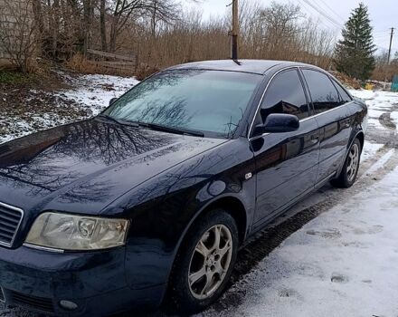 Черный Ауди А6, объемом двигателя 2.4 л и пробегом 354 тыс. км за 4500 $, фото 1 на Automoto.ua