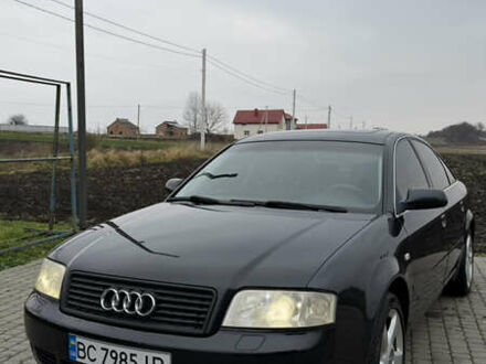 Черный Ауди А6, объемом двигателя 2.5 л и пробегом 344 тыс. км за 5300 $, фото 1 на Automoto.ua