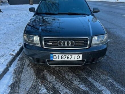 Черный Ауди А6, объемом двигателя 2.5 л и пробегом 380 тыс. км за 5500 $, фото 1 на Automoto.ua