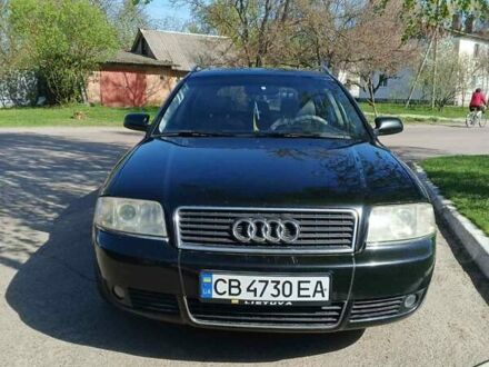 Черный Ауди А6, объемом двигателя 2.5 л и пробегом 394 тыс. км за 4999 $, фото 1 на Automoto.ua