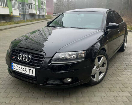 Черный Ауди А6, объемом двигателя 2.97 л и пробегом 438 тыс. км за 8000 $, фото 1 на Automoto.ua