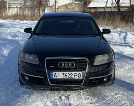 Черный Ауди А6, объемом двигателя 2.4 л и пробегом 280 тыс. км за 5500 $, фото 1 на Automoto.ua