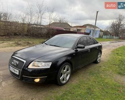 Чорний Ауді А6, об'ємом двигуна 2.4 л та пробігом 252 тис. км за 5300 $, фото 1 на Automoto.ua