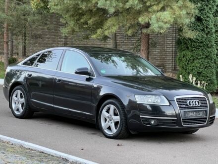 Черный Ауди А6, объемом двигателя 3 л и пробегом 287 тыс. км за 5120 $, фото 1 на Automoto.ua