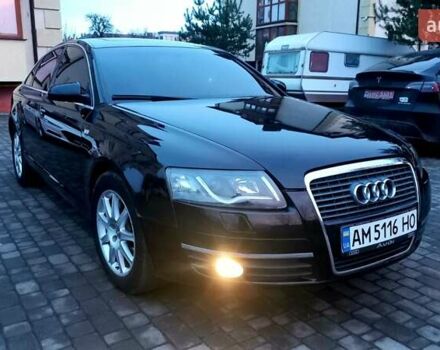 Черный Ауди А6, объемом двигателя 3.2 л и пробегом 314 тыс. км за 7300 $, фото 1 на Automoto.ua