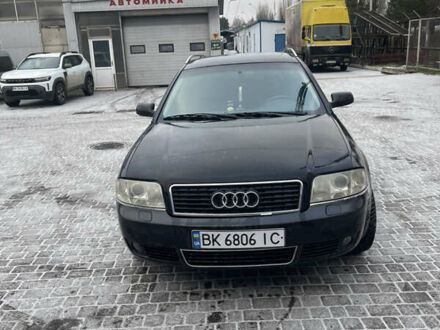 Черный Ауди А6, объемом двигателя 2.5 л и пробегом 433 тыс. км за 3500 $, фото 1 на Automoto.ua