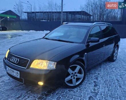 Черный Ауди А6, объемом двигателя 1.8 л и пробегом 220 тыс. км за 4200 $, фото 1 на Automoto.ua