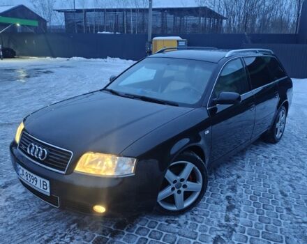 Черный Ауди А6, объемом двигателя 1.8 л и пробегом 220 тыс. км за 4200 $, фото 1 на Automoto.ua